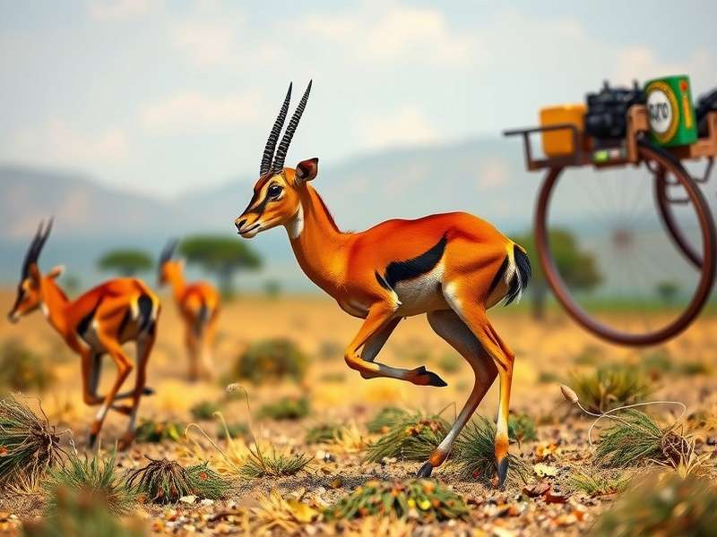 Galloping Gazelle Movement Gameplay